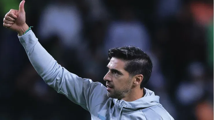 SP - SAO PAULO - 15/09/2023 - BRASILEIRO A 2023, PALMEIRAS X GOIAS - Abel Ferreira tecnico do Palmeiras durante partida contra o Goias no estadio Arena Allianz Parque pelo campeonato Brasileiro A 2023. Foto: Ettore Chiereguini/AGIF
