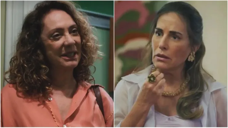 Imagens 1 e 2 - Reprodução/TV Globo
