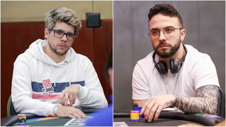 Vitor Moreira e Adrovan Rodrigues ganharam prêmios no poker online (Fotos: Divulgação/BSOP)
