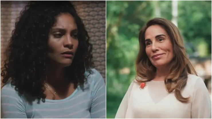 Imagens 1 e 2 - Reprodução/TV Globo
