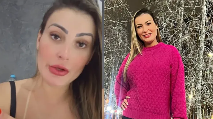 Fotos: Reprodução/ Instagram Andressa Urach
