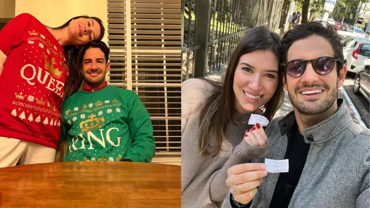 Foto: Reprodução/Instagram - Rebeca Abravanel (imagem 1)/ Reprodução/Instagram - Alexandre Pato (imagem 2)
