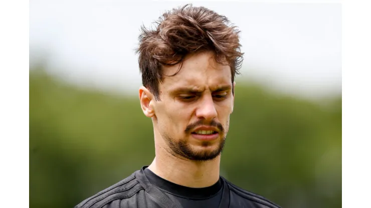 SP - Sao Paulo - 29/11/2018 - Treino do Sao Paulo - Rodrigo caio durante treino do Sao Paulo no CT Barra Funda. Foto: Marcello Zambrana/AGIF
