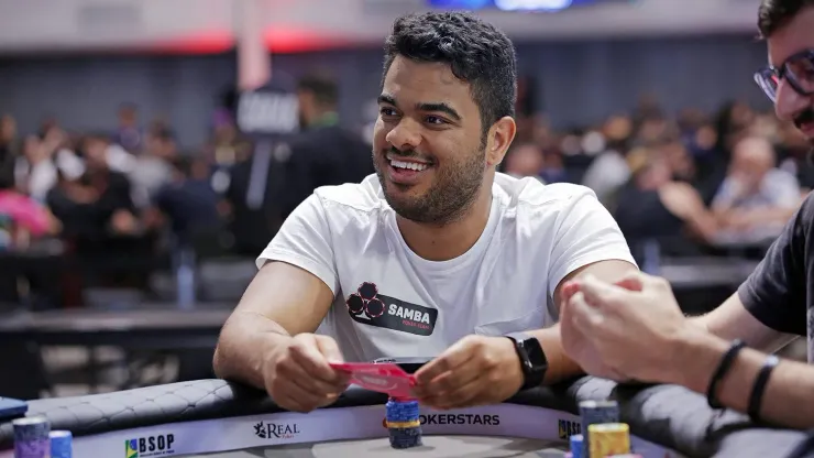 Gabriel Tavares ganhou um excelente prêmio no poker online (Foto: Divulgação/BSOP)
