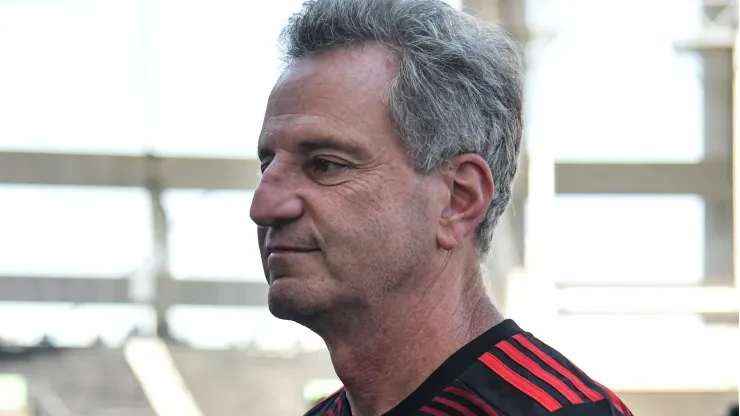 RJ - Rio de Janeiro - 06/03/2022 - CARIOCA 2022, FLAMENGO X VASCO - Rodolfo Landim presidente do Flamengo durante partida contra o Vasco no estadio Engenhao pelo campeonato Carioca 2022. Foto: Thiago Ribeiro/AGIF
