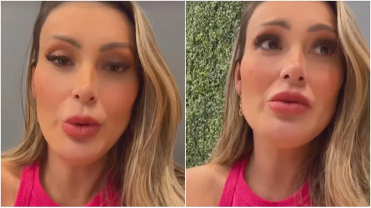 Imagens 1 e 2 - Reprodução: Instagram/Andressa Urach
