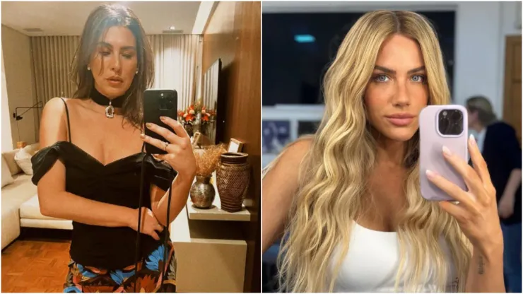 Foto 1: Instagram de Fernanda Paes Leme. Foto 2: Instagram de Giovanna Ewbank.
