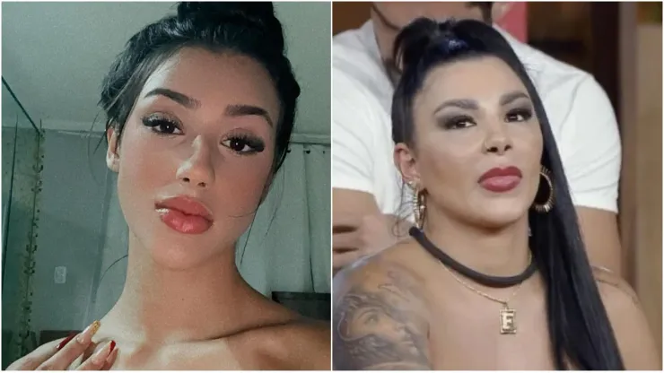 Imagem 1 - Reprodução: Instagram/Bia Miranda | Imagem 2 - Reprodução/Record TV
