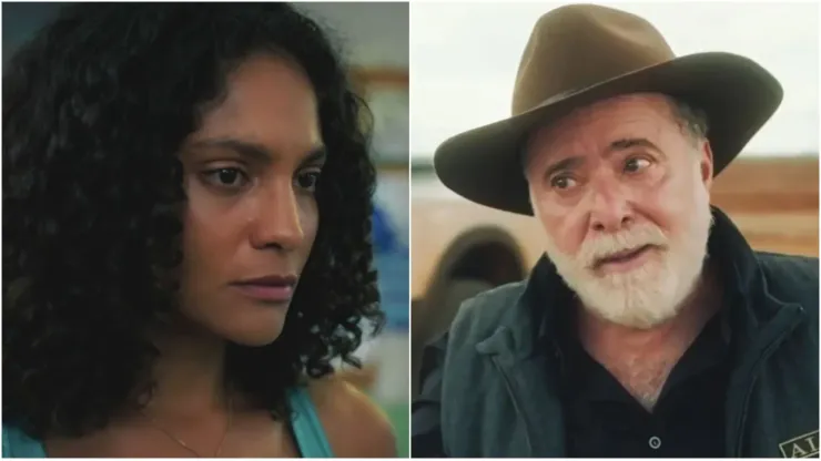 Imagens 1 e 2 - Reprodução/TV Globo
