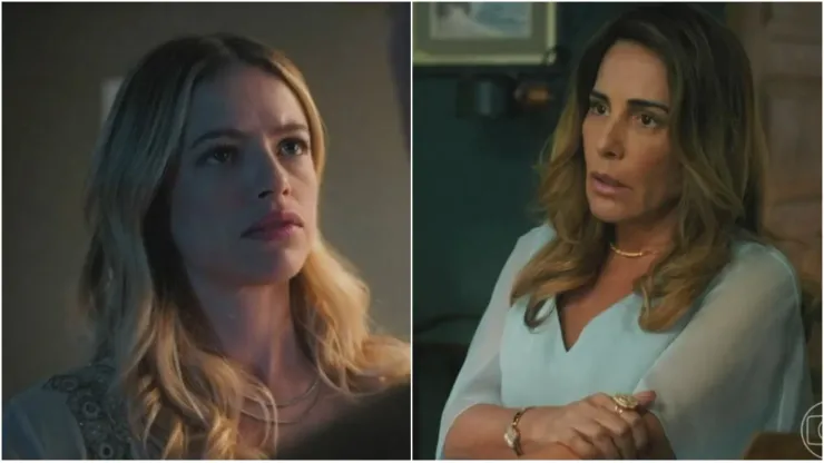 Imagens 1 e 2 - Reprodução/TV Globo
