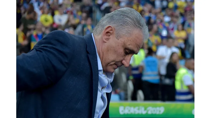 RJ - Rio de Janeiro - 07/07/2019 - Copa America 2019, Brasil x Peru -Tite tecnico do Brasil durante partida contra o Peru no estadio Maracana pelo campeonato Copa America 2019. Foto: Thiago Ribeiro/AGIF
