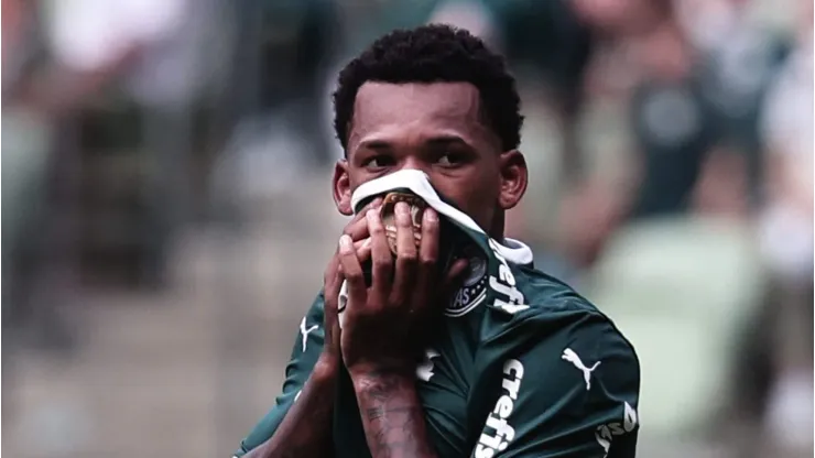 SP - Sao Paulo - 19/02/2022 - PAULISTA 2022, PALMEIRAS X SANTO ANDRE - Jailson jogador do Palmeiras lamenta chance perdida durante partida contra o Santo Andre no estadio Arena Allianz Parque pelo campeonato Paulista 2022. Foto: Ettore Chiereguini/AGIF
