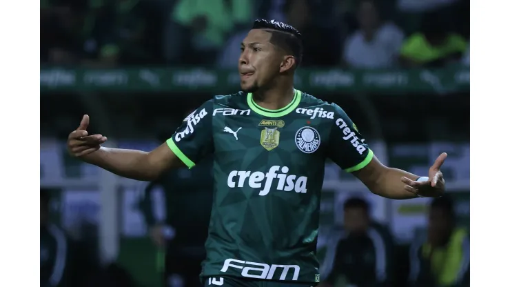 SP - SAO PAULO - 15/09/2023 - BRASILEIRO A 2023, PALMEIRAS X GOIAS - Rony jogador do Palmeiras durante partida contra o Goias no estadio Arena Allianz Parque pelo campeonato Brasileiro A 2023. Foto: Marcello Zambrana/AGIF
