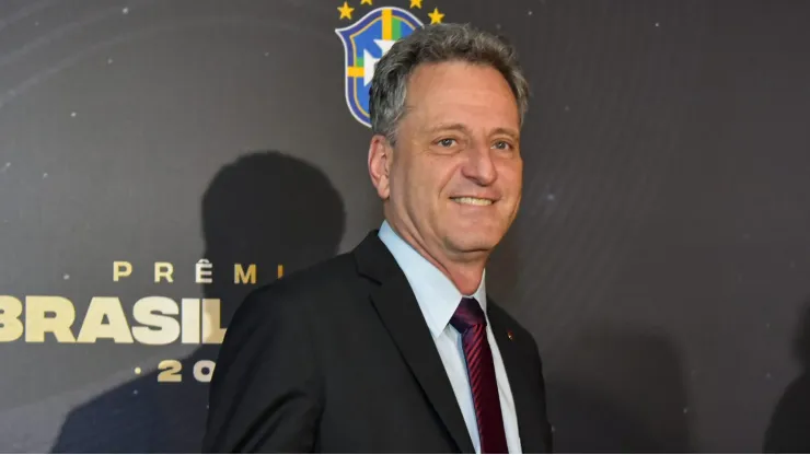 RJ - Rio de Janeiro - 09/12/2019 - Premio Brasileirao 2019 - Rodolfo Landim presidente do Flamengo, durante a cerimonia de entrega do Premio Brasileirao 2019, promovida pela CBF, para premiar os melhores de cada posicao do Campeonato Brasileiro 2019, realizado no Armazem 2, Centro do Rio de Janeiro. Foto: Thiago Ribeiro/AGIF
