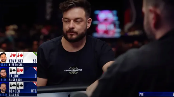 Fabiano Kovalski participa do "Mystery Cash Challenge" (Foto: Reprodução/Youtube)
