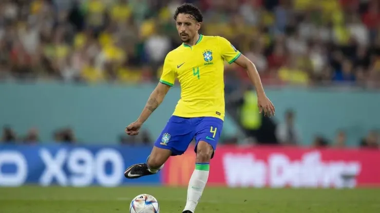 Marquinhos, zagueiro da Seleção ( Foto: Lucas Figueiredo/CBF)
