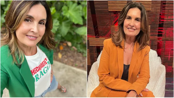 Imagens 1 e 2 - Reprodução: Instagram/Fátima Bernardes
