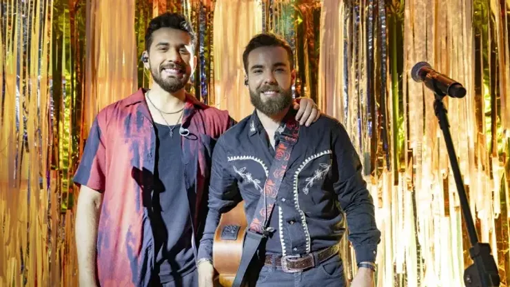 Gustavo Mioto durante gravação de 'Terra e Paixão'. Foto: Foto: Globo/ Fábio Rocha Mioto
