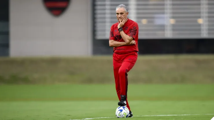 Tite, agora técnico do Flamengo (Marcelo Cortes /CRF)
