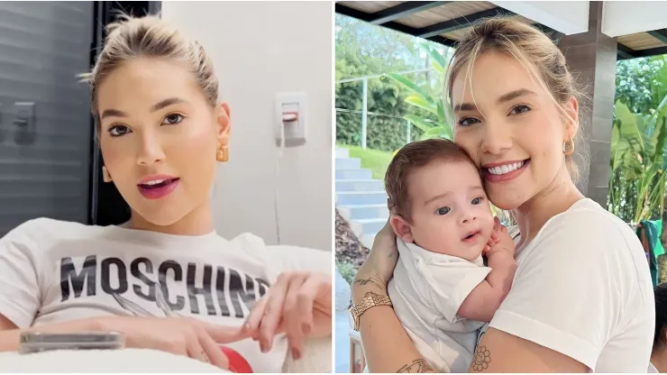 Foto 1: reprodução/Youtube - Foto 2: Instagram Virginia
