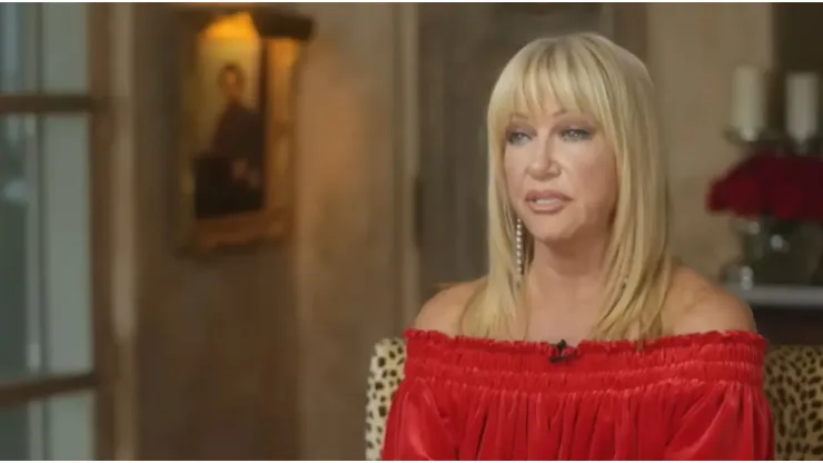 Suzanne Somers lutava contra um invasivo câncer de mama
