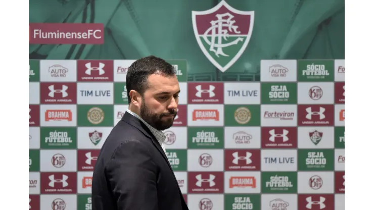 RJ - Rio de Janeiro - 15/07/2019 - Apresentacao Nene no Fluminense - Mario Bittencourt presidente na apresentacao do Jogador Nene no Fluminense, no estadio do MAracana. Foto: Thiago Ribeiro/AGIF
