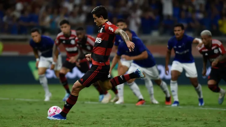 Pedro, atacante do Flamengo (Foto: Marcelo Cortes / CRF)
