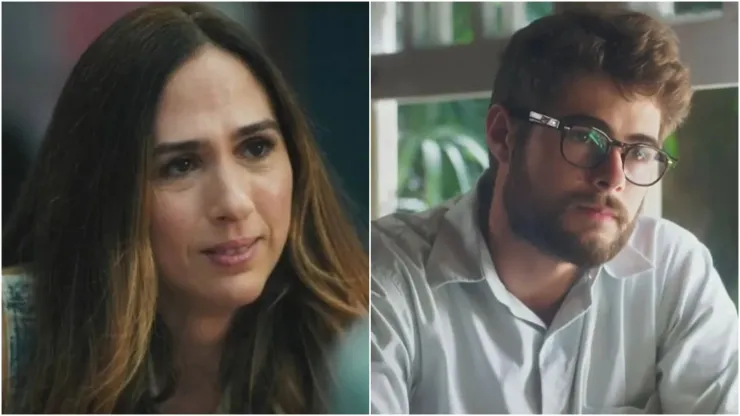 Imagens 1 e 2 - Reprodução/TV Globo
