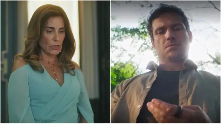 Imagens 1 e 2 - Reprodução/TV Globo
