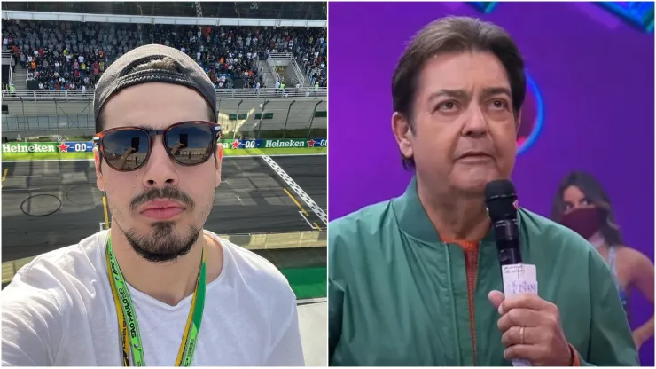 Imagem 1 - Reprodução: Instagram/João Silva | Imagem 2 - Reprodução/Band
