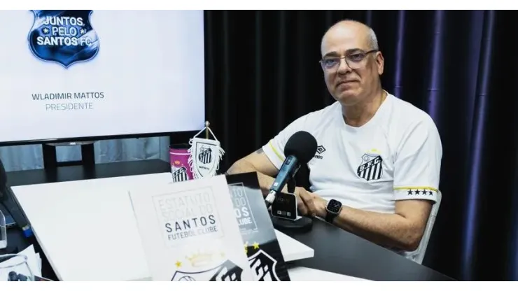 Wladimir Mattos, candidato a Presidente do Santos (Foto: Jefferson Ferraz/JPSFC)
