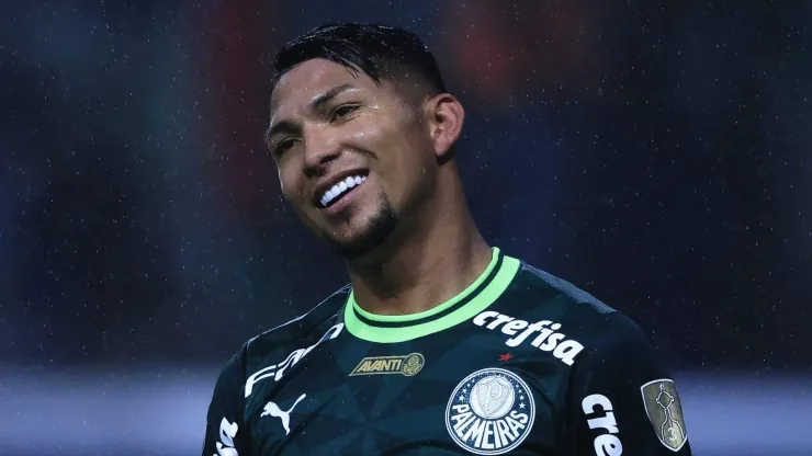 SP - SAO PAULO - 29/06/2023 - LIBERTADORES 2023, PALMEIRAS X BOLIVAR - Rony jogador do Palmeiras durante partida contra o Bolivar no estadio Arena Allianz Parque pelo campeonato Libertadores 2023. Foto: Ettore Chiereguini/AGIF
