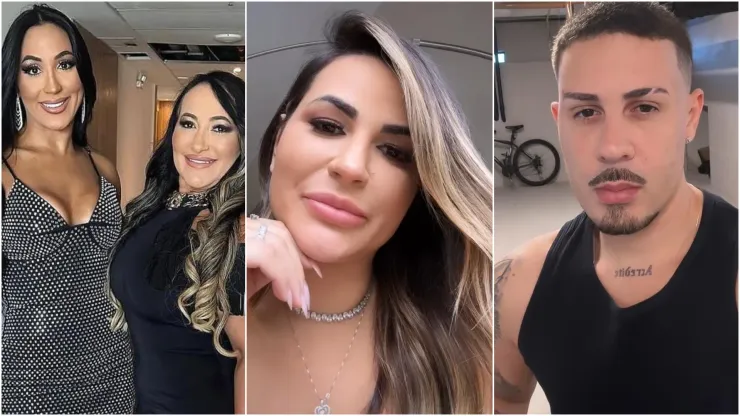 Dayanne Bezerra, Solange Bezerra, Deolane Bezerra e Carlinhos Maia - Foto: Instagram/Dayanne, Instagram/Deolane e Instagram/Carlinhos Maia
