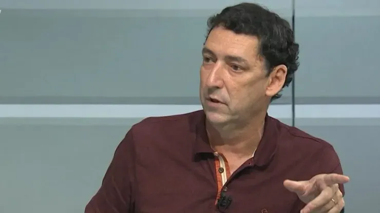 Jornalista sobre detalhes sobre uma possível volta de Scarpa ao Palmeiras - Foto: Reprodução/SporTV.
