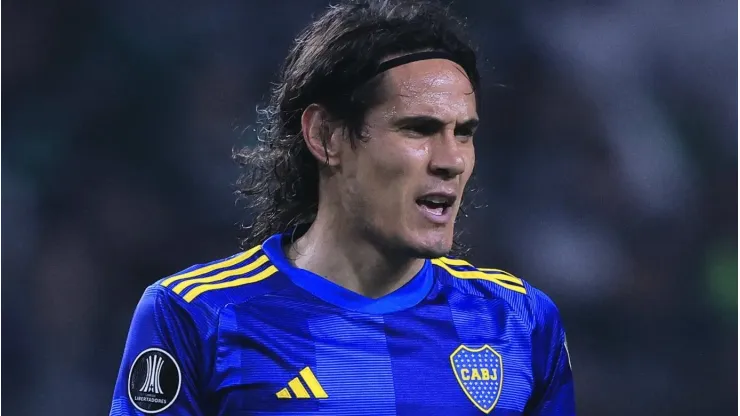 Foto: Ettore Chiereguini/AGIF - Cavani em confronto do Boca Juniors pela Libertadores
