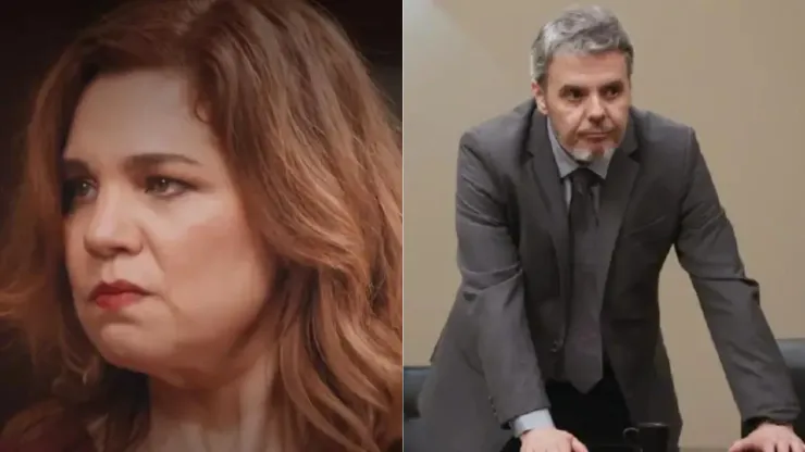 Helena se alia a Roberto e planeja vingança contra Jonas. Foto: Reprodução/TV Globo
