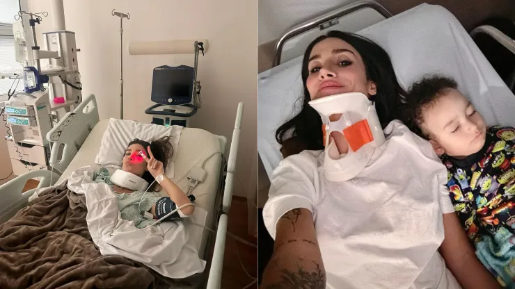 Boca Rosa recebe alta hospitalar. Foto: Reprodução/Instagram - Bianca
