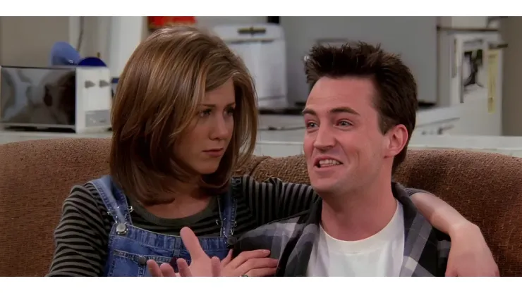 Chandler e Rachel em Friends - Reprodução/HBO Max
