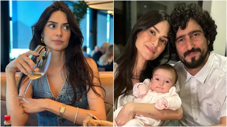 Thaila Ayala comemora alta de filha no hospital. Reprodução: Instagram/Thaila Ayala.
