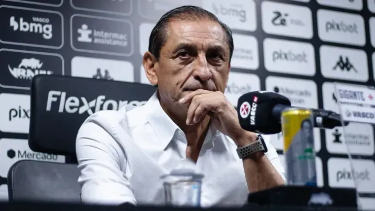 Ramón Díaz, técnico do Vasco. Foto: Leandro Amorim/Vasco
