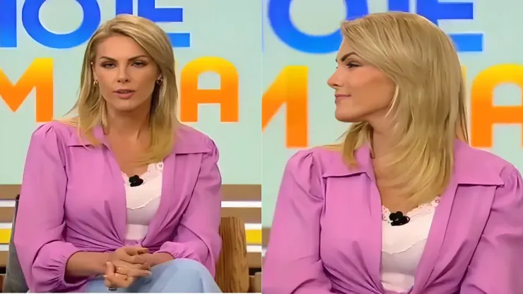 Ana Hickmann se pronuncia no 'Hoje em Dia' sobre caso de agressão. Foto: Reprodução/Record
