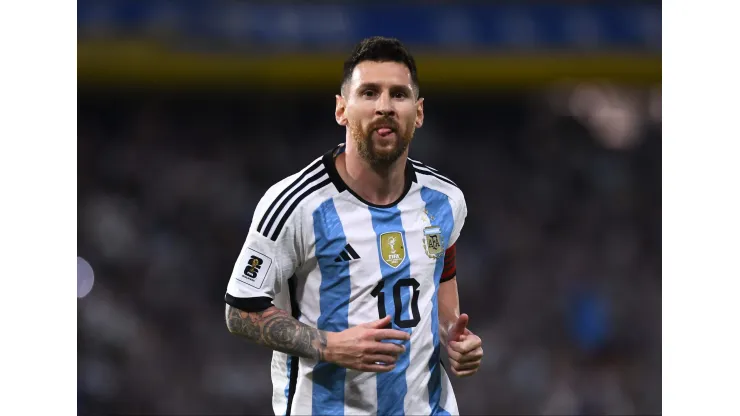 Lionel Messipela Argentina em partida das Eliminatórias - Foto: Rodrigo Valle/Getty Images
