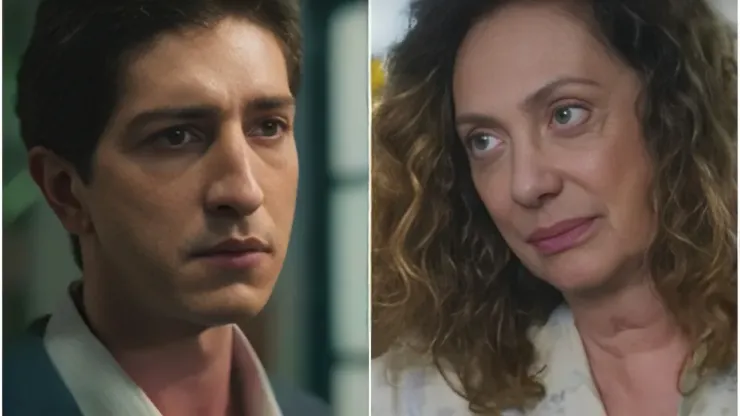 Daniel e Agatha em Terra e Paixão - Reprodução/TV Globo
