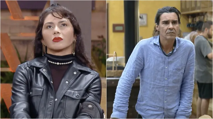 Após Roça, Nadja e André em A Fazenda 15. Reprodução: Record.
