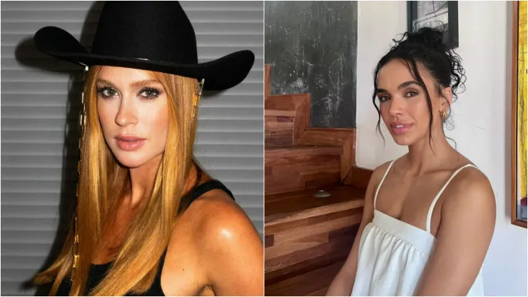 Marina Ruy Barbosa faz pacto com Giovana Cordeiro - Foto 1: Instagram de Marina Ruy Barbosa. Foto 2: Instagram de Giovana Cordeiro.
