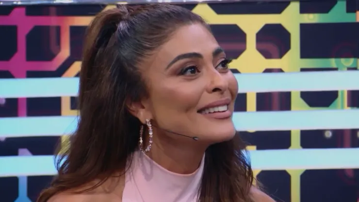 Juliana Paes participou do 'Pipoca com Ivete' deste domingo (10). Reprodução/Globo
