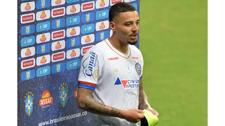 BA - Salvador - 25/02/2021 - BRASILEIRO A 2020, BAHIA X SANTOS - Gregore jogador do Bahia deixa o campo apos partida contra o Santos no estadio Arena Fonte Nova pelo campeonato Brasileiro A 2020. Foto: Walmir Cirne/AGIF
