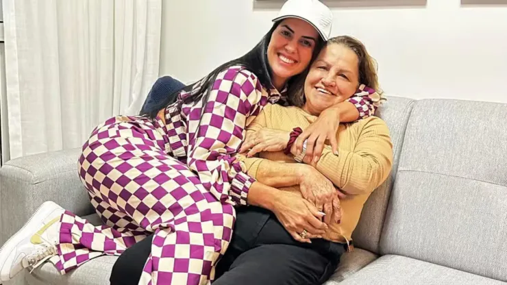 Mãe de Graciele Lacerda se declara para a filha. Foto: Reprodução/Instagram
