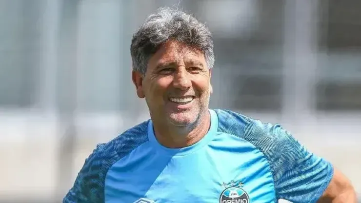 Foto: Lucas Uebel/Grêmio - Renato Gaúcho, técnico do Grêmio
