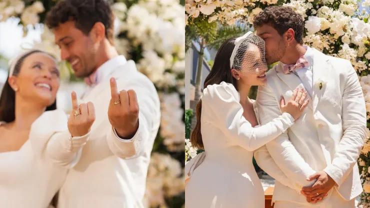 Larissa Manoela fez estudo de astrologia antes de se casar. Foto: Reprodução/Instagram - Larissa Manoela e André Luiz Frambach
